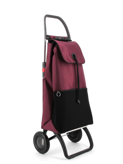 Rolser ostoskärry I-Max Urban MF luumu 2 renkaalla