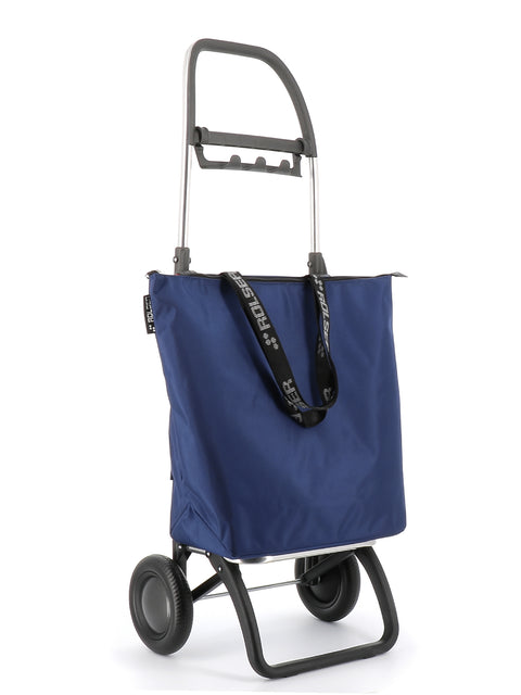 Rolser ostoskärry Mini Bag Plus MF 2L sininen 2 renkaalla