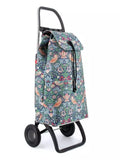 Rolser ostoskärry I-Max William Morris linnut 2 renkaalla 