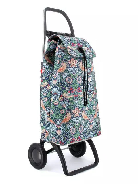 Rolser ostoskärry I-Max William Morris linnut 2 renkaalla 