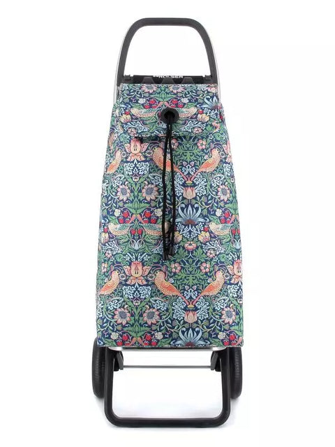Rolser vedettävä ostoskärry I-Max William Morris linnut 2 renkaalla Sievi Shopista