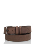 Utua nahkavyö 4cm tummanruskea - Image 1