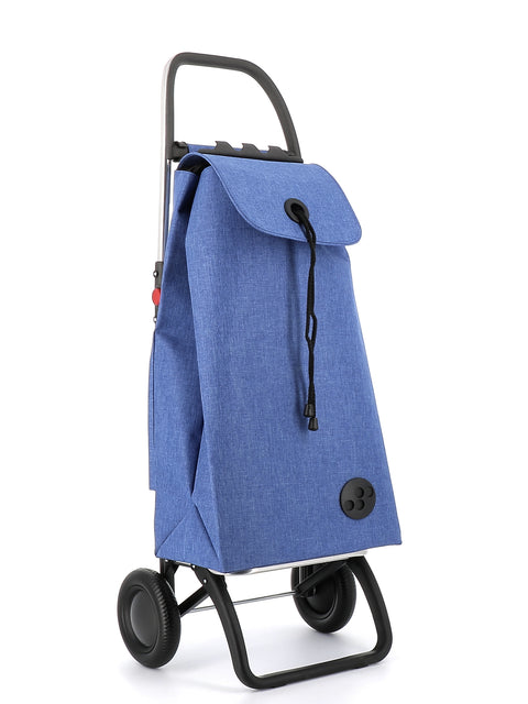 Ostoskärry I-Max Tweed 2L sininen 2 renkaalla - Image 1