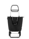 Rolser citykärry Mini Bag Plus MF 2L musta 2 renkaalla